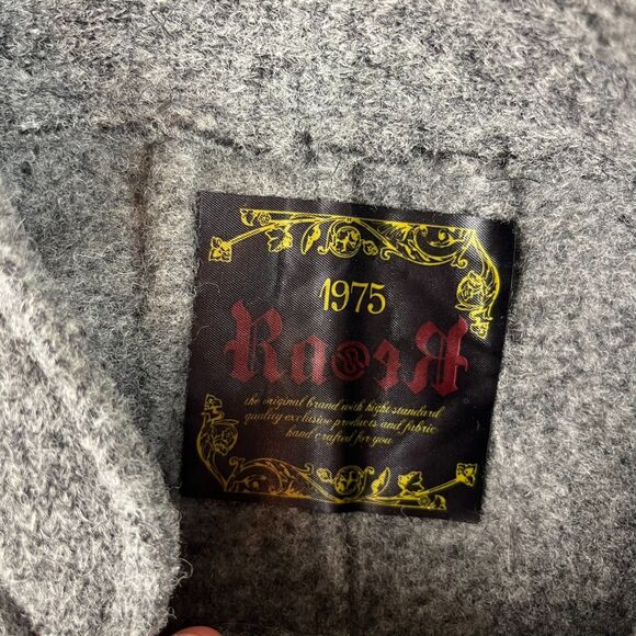 RA-RE Wool Blend Cape Cloak Made In Italy Women's One Size 246 M/L Jacket - Picture 5 of 13